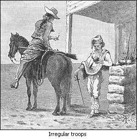 Irregular troops